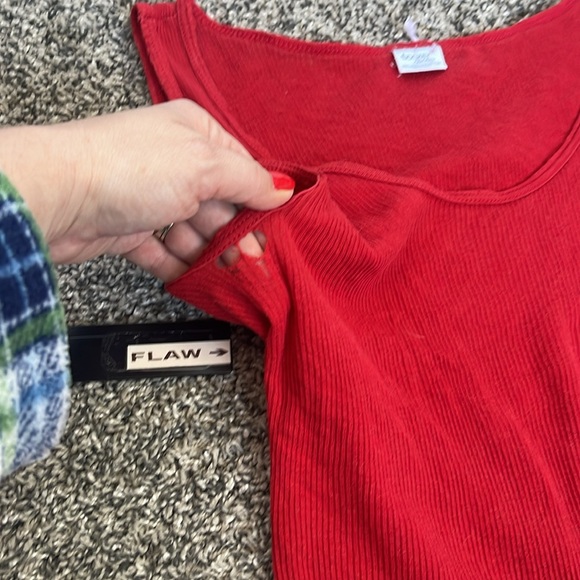 Womens Jockey Red Scoop Neck Sleeveless Tank Top size medium womens tanktop - Picture 12 of 14